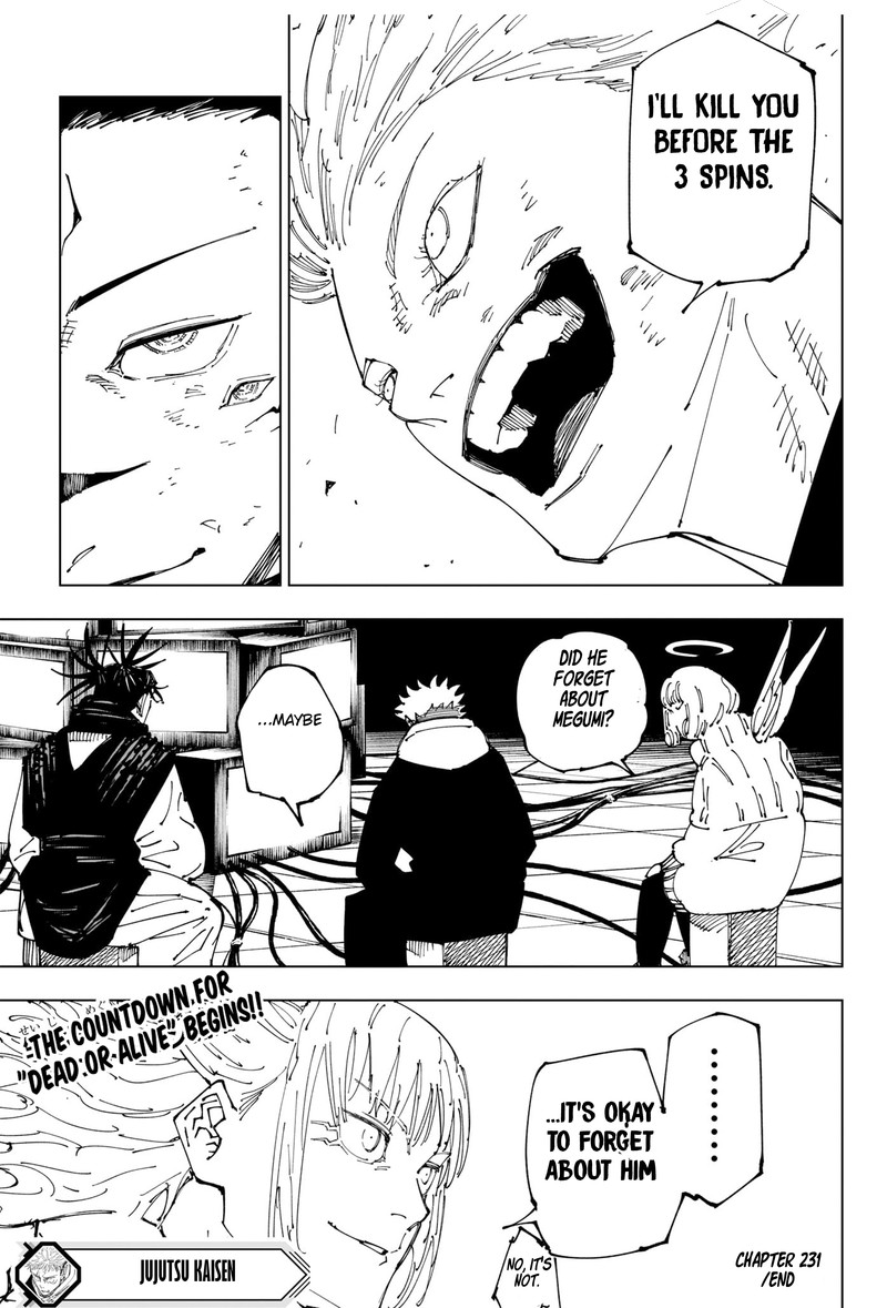 Jujutsu Kaisen Chapter 231 image 18